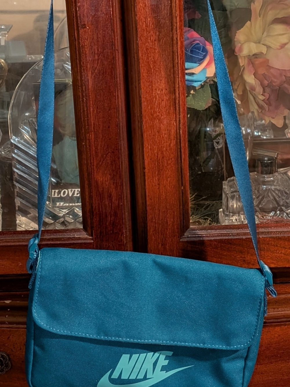 Nike Teal Crossbody Bag